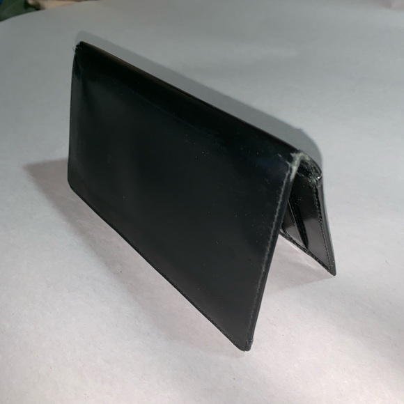 authentic GUCCI glazed calfskin CHECKBOOK wallet - Picture 5 of 8